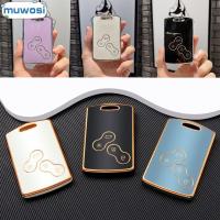 QINXUXU ปุ่ม4ปุ่ม เคสกุญแจรถ การป้องกันเต็มรูปแบบ ตัวป้องกันกุญแจ ฝาครอบกุญแจ FOB ของใหม่ สีทึบทึบ ปลอกหุ้มเปลือกหอย สำหรับ เรโนลต์/แปรงปัดน้ำฝน/แคปเจอร์/คลีโอ/โลแกนแกน/Megane/Koleos/ภาพวิวทิวทัศน์ อุปกรณ์เสริมรถยนต์