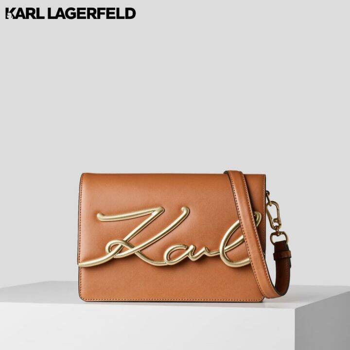 KARL LAGERFELD K/SIGNATURE SHOULDER BAG 225W3040 กระเป๋าสะพาย