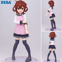 Model โมเดล งานแท้ 100% Sega จากการ์ตูนเรื่อง Kantai Collection KanColle The Movie คันไตคอลเลกชัน เรือรบ โมเอะ คังโคเระ Ikazuchi อิคาซึจิ ชุดนักเรียน Ver Original from Japan Figure ฟิกเกอร์ Anime อนิเมะ การ์ตูน มังงะ คอลเลกชัน manga