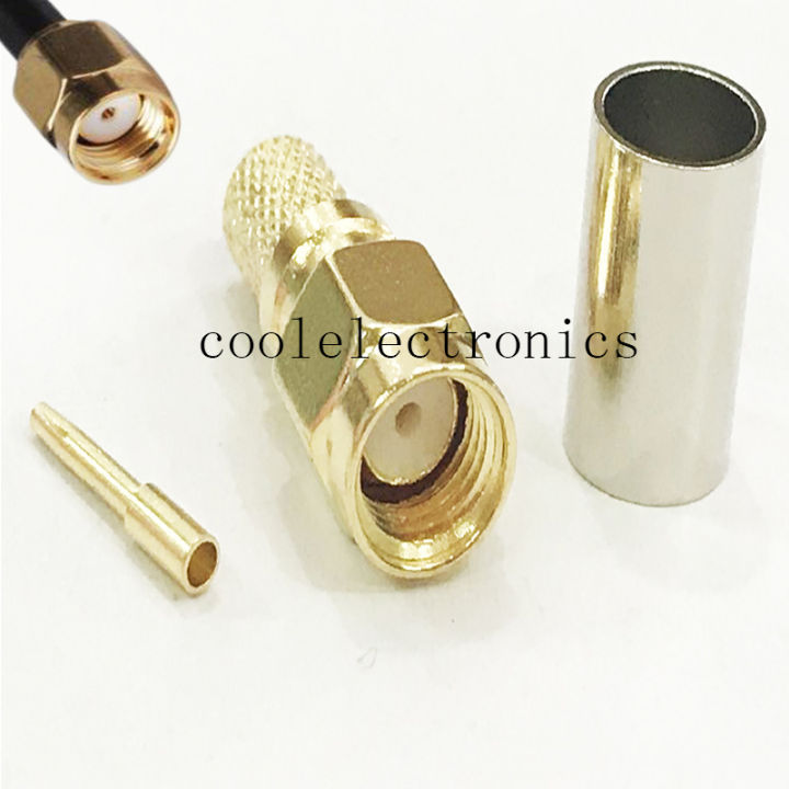 5pcs-rp-sma-male-plug-straight-crimp-for-rg8x-lmr240-coax-cable-rf-connector-adapter