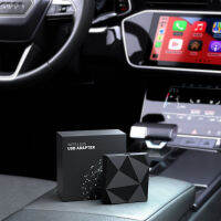 Carplay โมดูลกล่องแอนดรอยด์ไร้สายแบบมีสาย,อะแดปเตอร์ระบบนำทางรถยนต์อัจฉริยะ5Ghz Wifi 2.4Ghz แบบคู่【fast】
