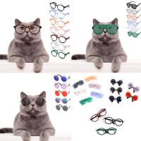 ZZOOI Lovely Pet Cat Glasses Dog Glasses Pet Products Cat Toy Dog Sunglasses Photos Props Pet Accessoires Creative Colored Sunglasses