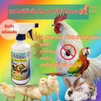 ♘ไก่ ไรไก่(พร้อมส่ง) Miteeh สเปรย์กำจัด ไรนก ไรไก่ ไรกระต่าย สูตรสมุนไพรไร้สารเคมี ขนาด 500 ml✪