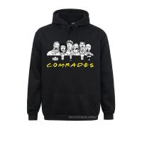 Winter Hoodie Communist Friends Men Sweatshirt Comrades Marxism Marx Engels Lenin Stalin And Mao Zedong Clothes Vintage 2021