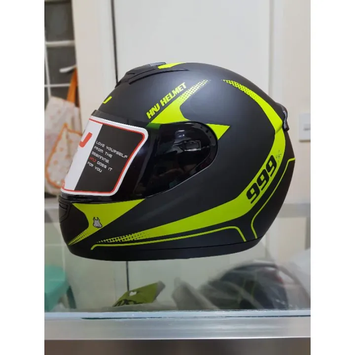 Hnj 902 Full Face Helmet (free Clear Lens) 