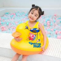 Duck SWIM FLOAT Seat Baby แหวนว่ายน้ำเป่าลม PVC สำหรับจำหน่าย