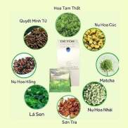 Trà Hoa Detox Hoa Cúc Giảm Cân - 14 Gói