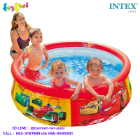 Intex ส่งฟรี สระอีซี่เซ็ต คาร์ 6 ฟุต (1.83x0.51 ม.) รุ่น 28103/28101