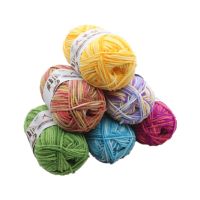 50G Milk Cotton Yarn Childrens Wool Hand Knitting Thread Soft Warm DIY Cotton Threads Baby Wool for Hand Knitting Crochet Yarn