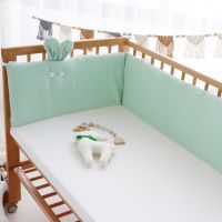 Baby Bumper Ins Bunny Bed id Knot Cushion Babe Crib Bumper Protector Crib Around Cushion Cot Newborns Room Decor