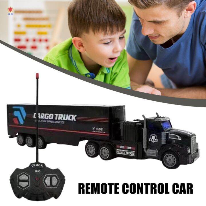 Wireless Remote Control Transporter Container Truck Simulation Heavy