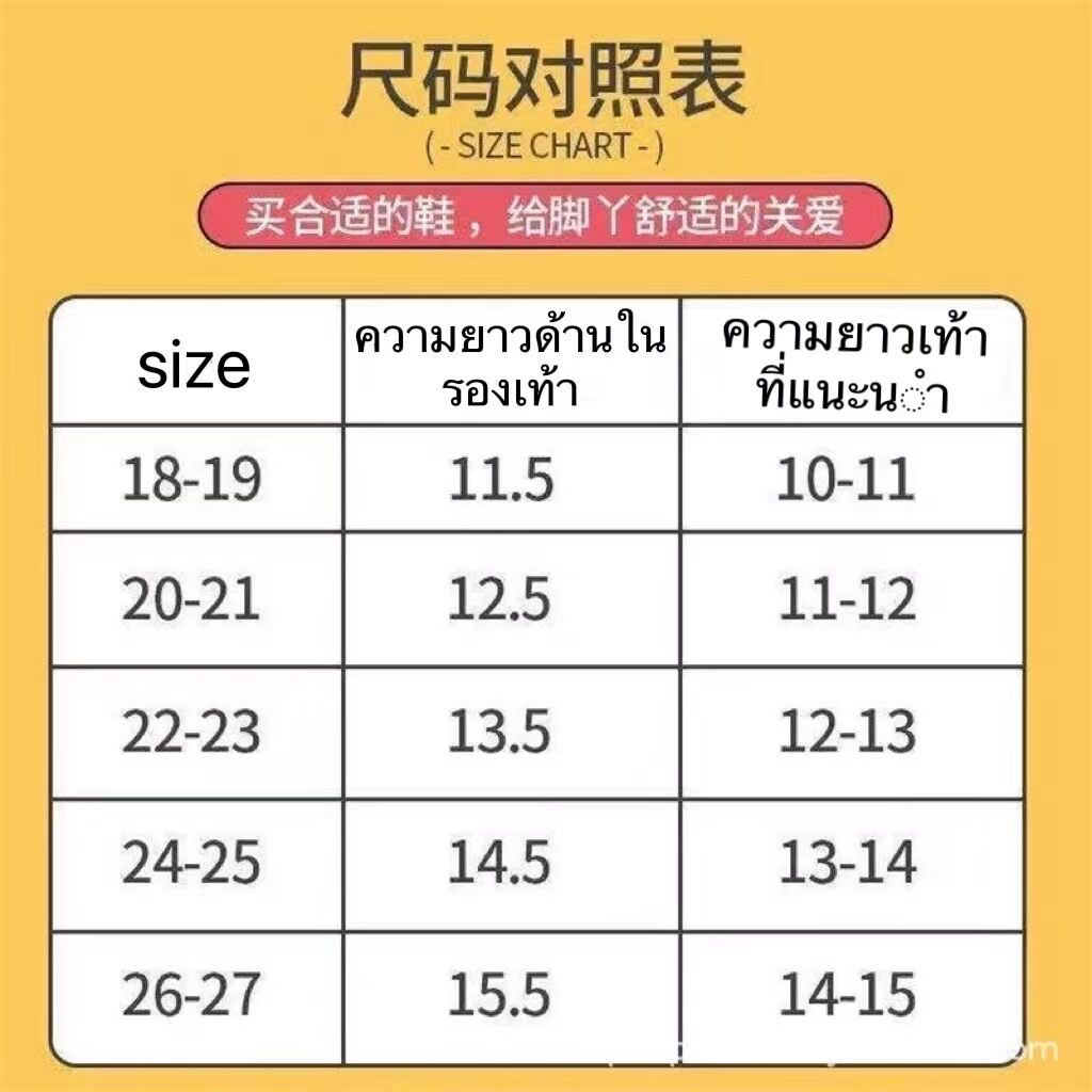 รองเท้าหัดเดิน