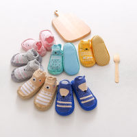 【cw】2022 New born Baby Socks With Rubber Soles Infant Baby Girls Boys Shoes Spring Autumn Baby Floor Socks Anti Slip Soft Sole Sock