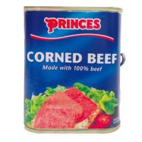 สินค้านำเข้า? Princes Corned Beef 340g พรินซ์ คอร์นบีฟ 340g