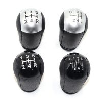 5/6 Speed MT Gear Stick Shift Knob Car For Ford Focus Mondeo MK3 S-MAX C-MAX Mustang Galaxy Fiesta MK6 Transit Black/Silver