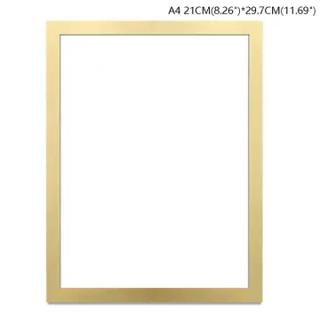 7.2x11 /12x16inMagnetic Diamond Art Frames Self-Adhesive Photo Frame Poster  Picture Canvas Wall Sticker Living Room Home Decoration