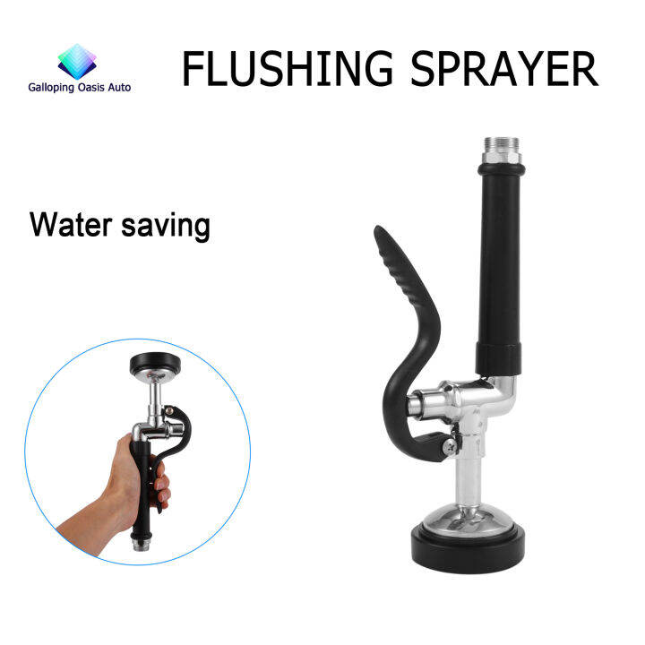 [Cashback]Pre Rinse Sprayer Commercial Kitchen Faucet Parts Chrome