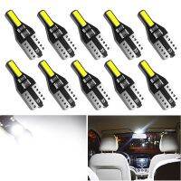 10x T10 LED W5W LED ไฟภายในรถสำหรับ Renault Duster Megane 2 3 Logan CLIO Fluence CAPTUR Sandero Laa LEDs สำหรับรถ12V