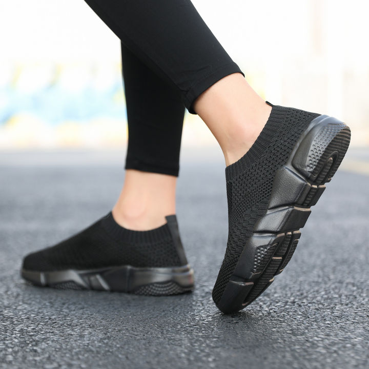 รองเท้าผู้หญิงข้ามพรมแดนขายส่งรองเท้าผู้หญิงสไตล์ร้อนของ-รองเท้าลำลองทอผู้หญิงการค้าต่างประเทศขนาดบวกรองเท้ากีฬาผู้หญิงราคาถูก