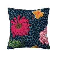 (All in stock) Yayoi Kusama flower pillow case, double-sided 3D decoration, sofa Abstract art pillow case (contact the seller) Support free customization. Double sided printing design for pillows)