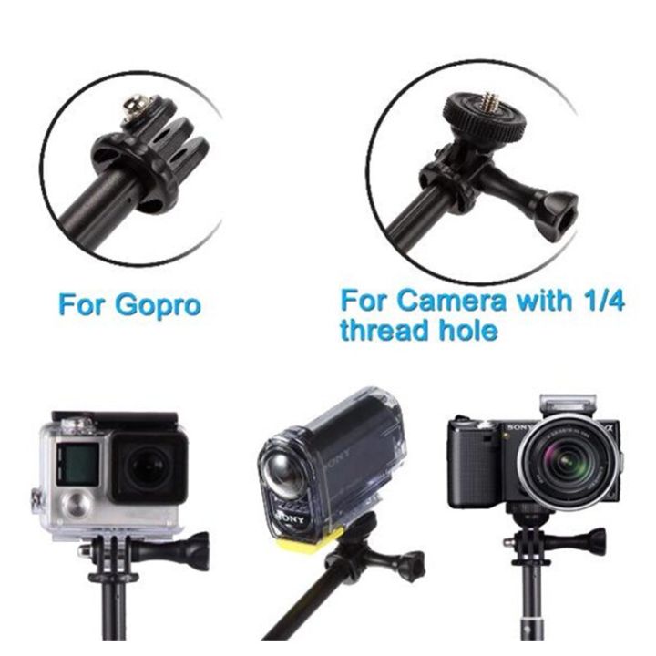 ไม้เซลฟี่แบบขาเดียวสำหรับไม้-gopro-ไม้เซลฟี่แบบยืดได้ไม้เซลฟี่กันน้ำขายึดกล้องโกโปร-hero-7-6-5-xiaoyi-4k-dji