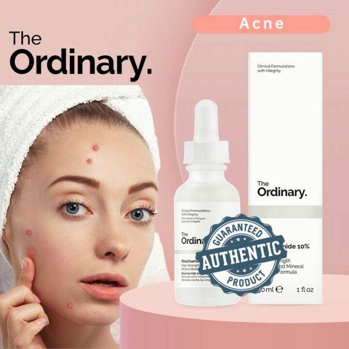 The Ordinary Niacinamide 10 Zinc 1 /AHA BHA /Hyaluronic Acid 2 B5