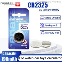 1-4PCS RENATA CR2325 CR 2325 DL2325 BR2325 ECR2325 3V Lithium Battery For Watch Car Key Toys Clock Calculator Button Cell Coin  New Brand  Stanley Valentine