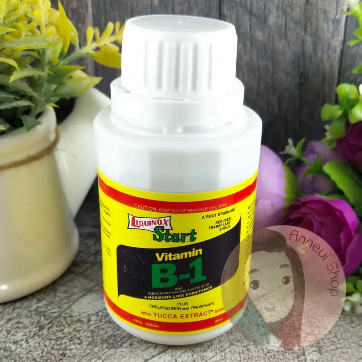 Anneui - Vitamin B1 Liquinox 100 Ml Pupuk Akar Hormon Anti Stress ...