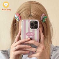 ANNA STORY หวานหวานแหววว น่ารักน่ารักๆ คลิปผมเด็กหญิง คลิปปากเป็ด Y2k สีลูกอมสี กิ๊บติดผมขนาดเล็ก เพทายรูปหัวใจ รูปทรงเรขาคณิต เครื่องประดับผมผู้หญิง หมวกสไตล์เกาหลี ปิ่นปักผมพลอยเทียม คลิปผมเพชร