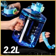 2.2L Large Capacity Water Bottle with Handle for Gym People