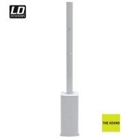 LD SYSTEMS MAUI 11 G2 Portable Column PA System with Mixer 1000 W (White)