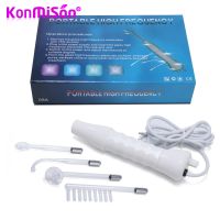 4 In 1 High Frequency Face Machine Electrode Glass Tube Wand Removal Acne Spot Anti Wrinkle Facial Skin Care Spa Tools Home Use