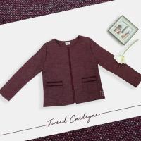 Miladi Tweed cardigan เสื้อคลุมแขนยาว (All Color)