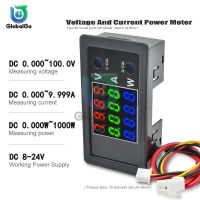 ™☁ 0.28 quot; LCD 4 Digital Wattmeter Voltmeter Ammeter Power Voltage Current Power Meter Tester Detector DC 0-100V 10A 1000W