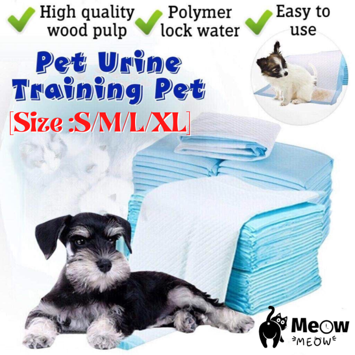 Wee Wee Pad/Pet Dog Cat Diaper Pee/Pet Urine Pad/Training Pad S/M/L/XL