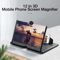 New 3D Mobile Phone Screen Magnifier HD Video Amplifier Stand Bracket with Movie Game Live Magnifying Folding Phone Holder