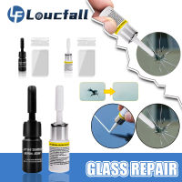 เครื่องมือซ่อมกระจกรถยนต์ DIY เครื่องมือซ่อมกระจกรถยนต์กระจกหน้าต่างบ่มกาว Auto Glass Scratch Crack Restore Kit New