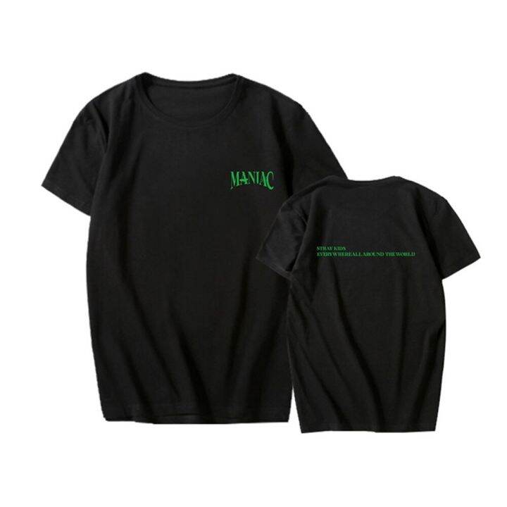 stray-kids-2nd-world-tour-t-shirt-skz-maniac-t-shirt-cotton-premium-quality-kpop-fans-tees