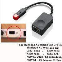 【support】 hengqinbi สายอีเธอร์เน็ตเดิมจอแสดงผลขนาดเล็กสำหรับ Lenono Thinkpad X1โยคะ L380โยคะ L390โยคะ,โยคะ X380,370, S2โยคะ2018