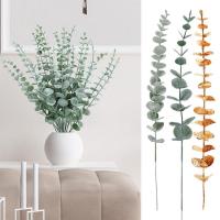 Fake Eucalyptus Leaves Eucalyptus Branches Fake Eucalyptus Faux Branches for Floral Arrangement Eucalyptus Decor Wedding Bouquet Artificial Greenery 10 PCS sturdy