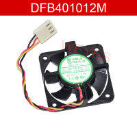 Original DFB401012M 40*10มม. DC12V 0.7W 3สายพัดลมระบายความร้อน