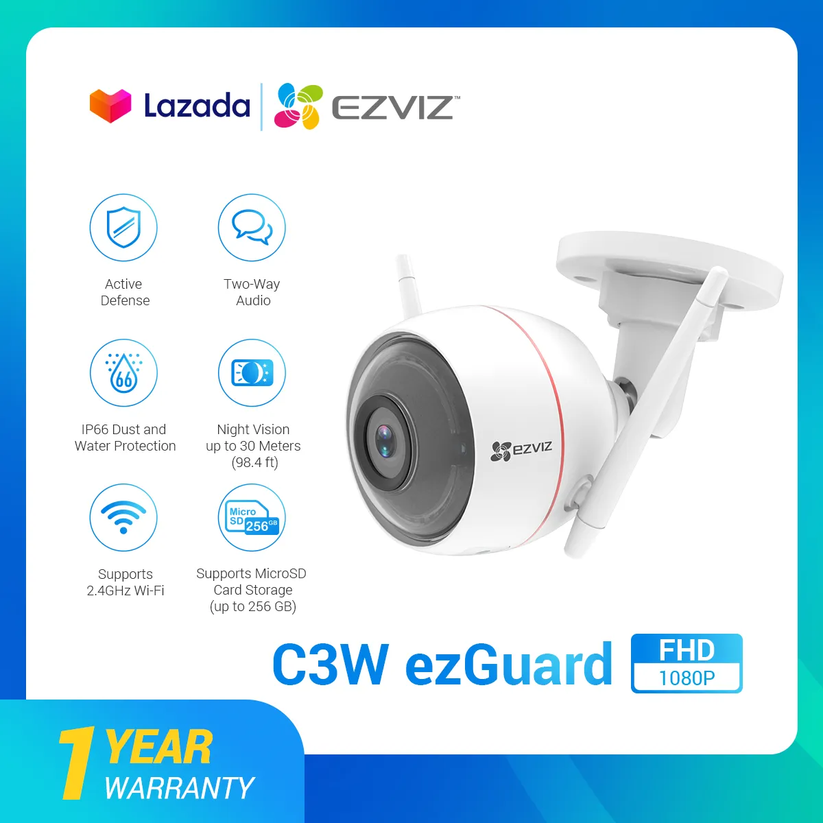 ezviz camera light