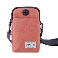 YIPINU Mens Multifunctional Hanging Neck Ladies Bag Mini Waterproof Storage Bag Messenger Bag Waist Bag