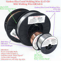 Flux Cored Gasless Welding Wire E71T-GS No Gas Or MIG Welding Wire ER70S-6 0.6/0.8/0.9Mm 1Kg Steel Welding Material