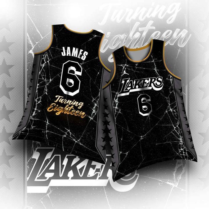 LAKERS SKIN Sublimation Jersey With Customized Name and Number