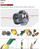 อะแดปเตอร์ Cga600ถึง7/16 "-28unf สำหรับ Braze เชื่อมไฟฉาย Mapp โพรเพนก๊าซไฟฉายความร้อนบัดกรีเตา Catridge