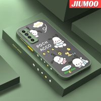 เคส JIUMOO สำหรับ Tecno Camon 17P Spark 8 Pro Spark 8 P เคสการ์ตูนน่ารัก Pochacco ดีไซน์ใหม่แฟชั่นแบบบางเคสโทรศัพท์เนื้อนิ่มขอบซิลิโคนกันกระแทกคลุมทั้งหมดเคสป้องกันเลนส์กล้อง