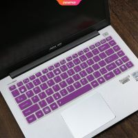 【✲High Quality✲】 sijieyis8 สติกเกอร์แผ่นครอบแป้นพิมพ์โน้ตบุ๊คติดรอบซิลิโคนสำหรับ Asus F455l A455 K455l สมุดบันทึกขนาด14นิ้ว