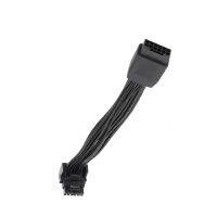 16PIN Graphics Card Elbow Adapter Cable Graphics Card 2VHPWR Straight Head Turning Head Cable PCIE5.0 Cable