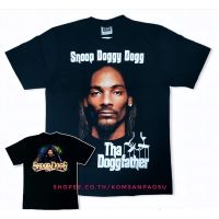 tshirt เสื้อยืด snoopdogg Tha Doggfather hiphop raptee เสื้อ Snoopdogg rapperS-5XL